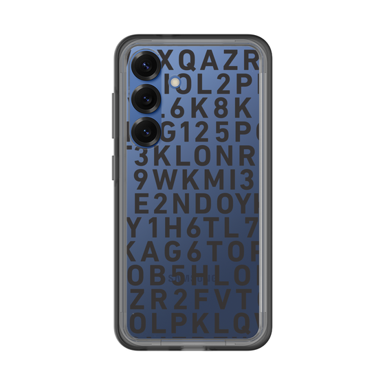 スリムプロテクションプレミアムケース［ KLON - シリアルナンバー/B - ブラック ］