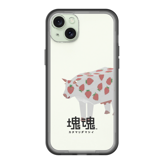 スリムプロテクションプレミアムケース［ 塊魂 - イチゴ牛 ］
