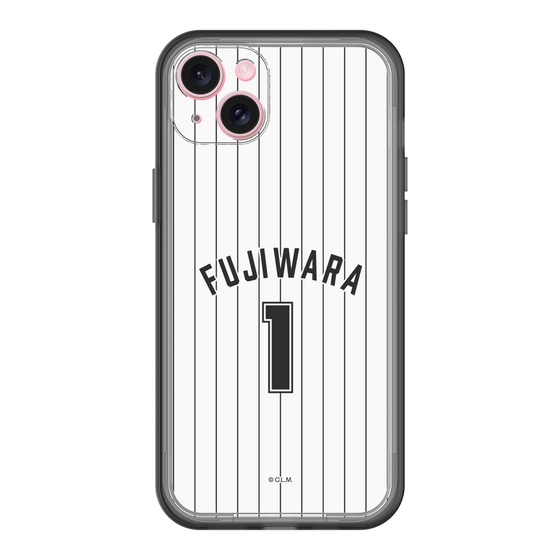 スリムプロテクションプレミアムケース［ 千葉ロッテマリーンズ - #1 FUJIWARA ］