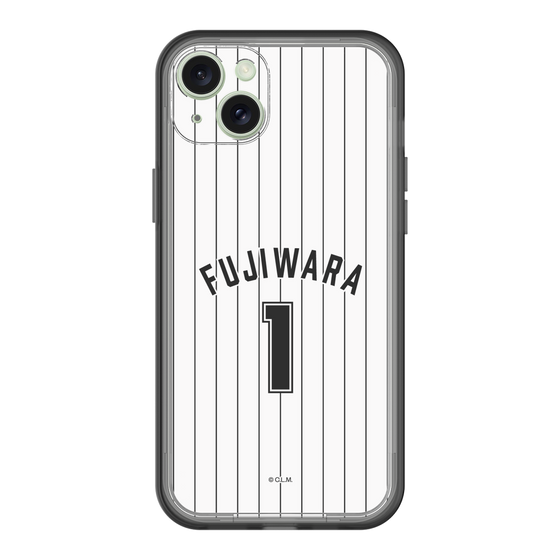 スリムプロテクションプレミアムケース［ 千葉ロッテマリーンズ - #1 FUJIWARA ］