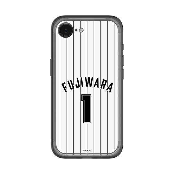 スリムプロテクションプレミアムケース［ 千葉ロッテマリーンズ - #1 FUJIWARA ］