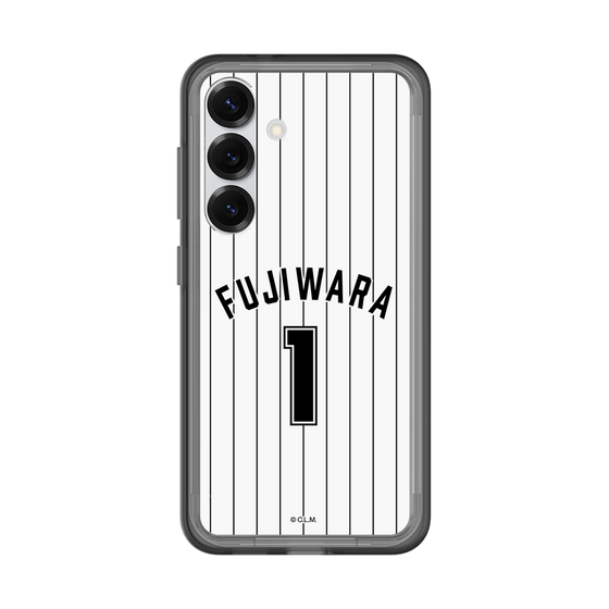 スリムプロテクションプレミアムケース［ 千葉ロッテマリーンズ - #1 FUJIWARA ］