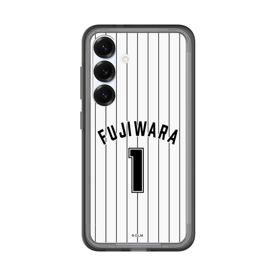 スリムプロテクションプレミアムケース［ 千葉ロッテマリーンズ - #1 FUJIWARA ］