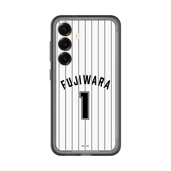 スリムプロテクションプレミアムケース［ 千葉ロッテマリーンズ - #1 FUJIWARA ］