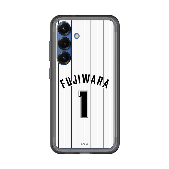 スリムプロテクションプレミアムケース［ 千葉ロッテマリーンズ - #1 FUJIWARA ］