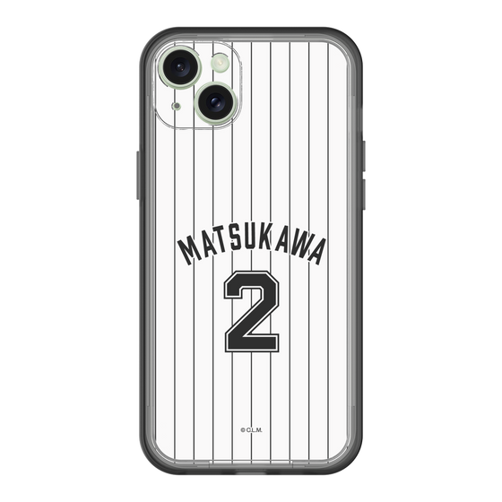 スリムプロテクションプレミアムケース［ 千葉ロッテマリーンズ - #2 MATSUKAWA ］