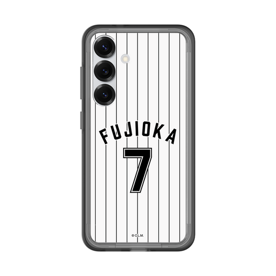 スリムプロテクションプレミアムケース［ 千葉ロッテマリーンズ - #7 FUJIOKA ］