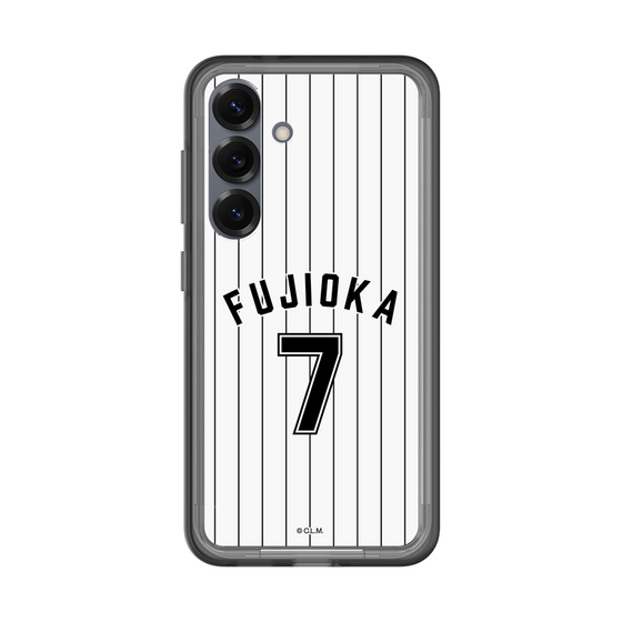 スリムプロテクションプレミアムケース［ 千葉ロッテマリーンズ - #7 FUJIOKA ］