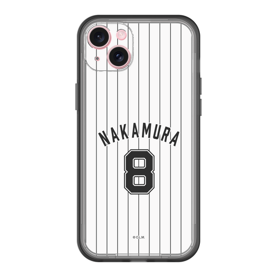 スリムプロテクションプレミアムケース［ 千葉ロッテマリーンズ - #8 NAKAMURA ］