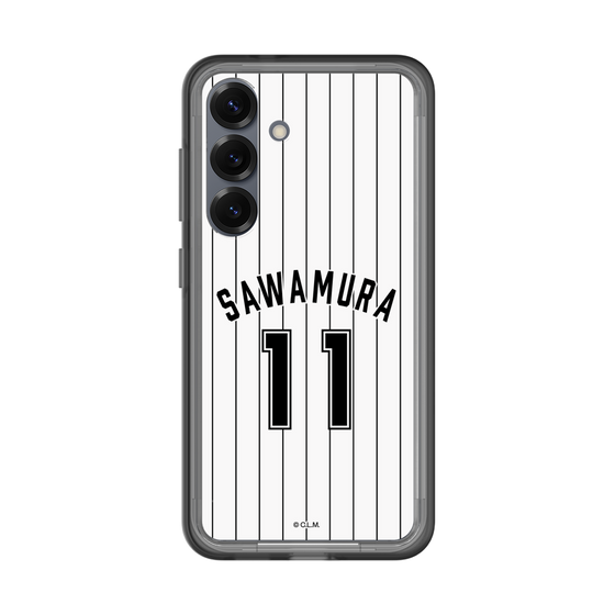 スリムプロテクションプレミアムケース［ 千葉ロッテマリーンズ - #11 SAWAMURA ］