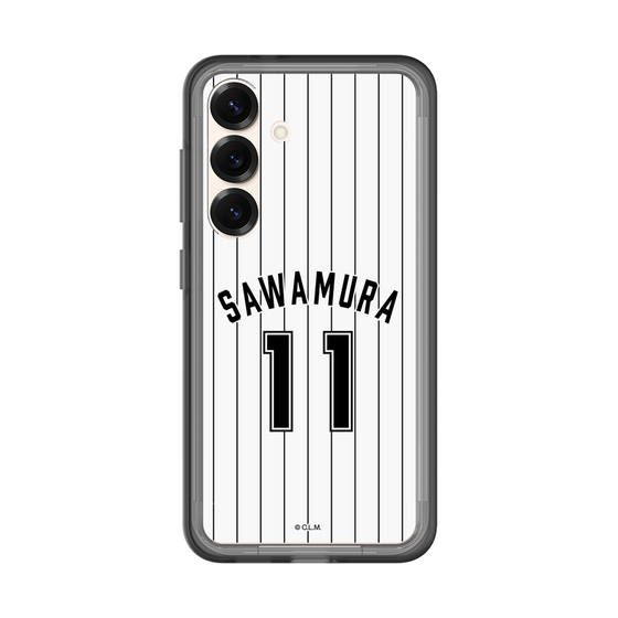 スリムプロテクションプレミアムケース［ 千葉ロッテマリーンズ - #11 SAWAMURA ］