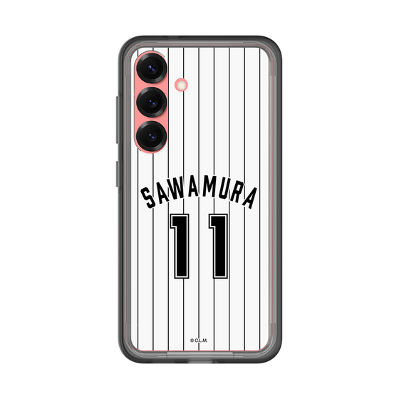 スリムプロテクションプレミアムケース［ 千葉ロッテマリーンズ - #11 SAWAMURA ］