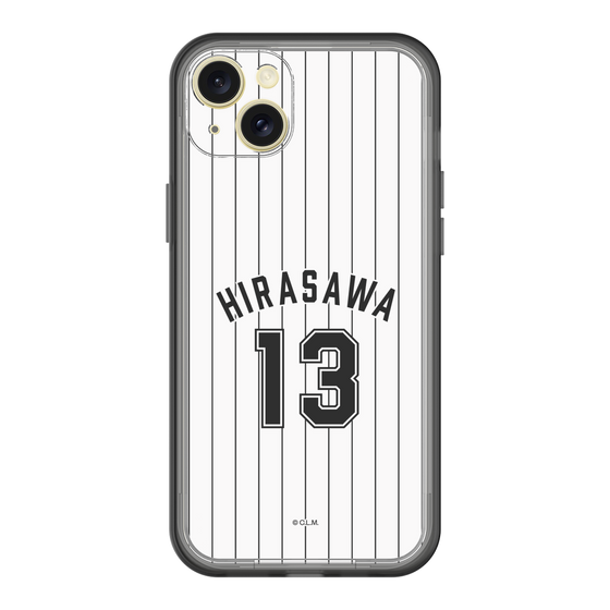 スリムプロテクションプレミアムケース［ 千葉ロッテマリーンズ - #13 HIRASAWA ］
