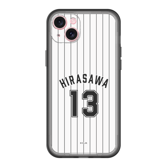 スリムプロテクションプレミアムケース［ 千葉ロッテマリーンズ - #13 HIRASAWA ］