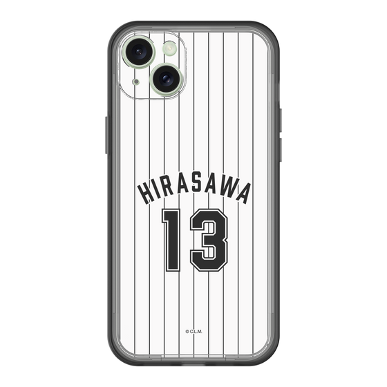 スリムプロテクションプレミアムケース［ 千葉ロッテマリーンズ - #13 HIRASAWA ］