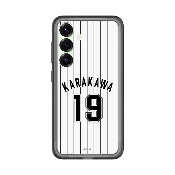 スリムプロテクションプレミアムケース［ 千葉ロッテマリーンズ - #19 KARAKAWA ］