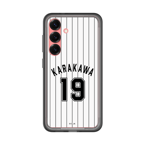 スリムプロテクションプレミアムケース［ 千葉ロッテマリーンズ - #19 KARAKAWA ］