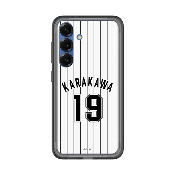 スリムプロテクションプレミアムケース［ 千葉ロッテマリーンズ - #19 KARAKAWA ］