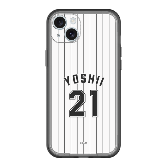 スリムプロテクションプレミアムケース［ 千葉ロッテマリーンズ - #21 YOSHII ］