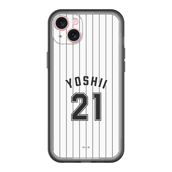 スリムプロテクションプレミアムケース［ 千葉ロッテマリーンズ - #21 YOSHII ］