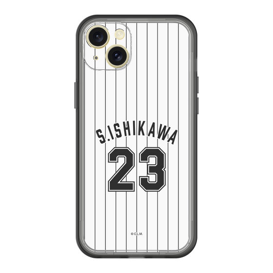スリムプロテクションプレミアムケース［ 千葉ロッテマリーンズ - #23 S.ISHIKAWA ］