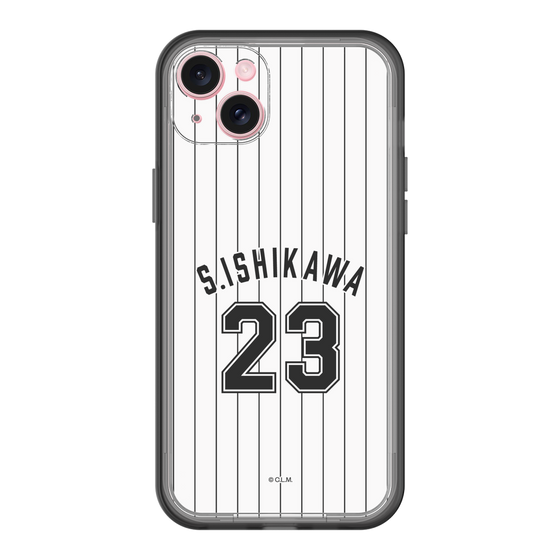 スリムプロテクションプレミアムケース［ 千葉ロッテマリーンズ - #23 S.ISHIKAWA ］