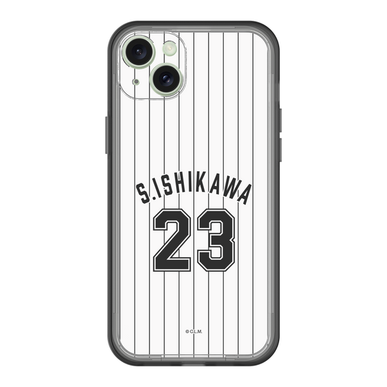 スリムプロテクションプレミアムケース［ 千葉ロッテマリーンズ - #23 S.ISHIKAWA ］