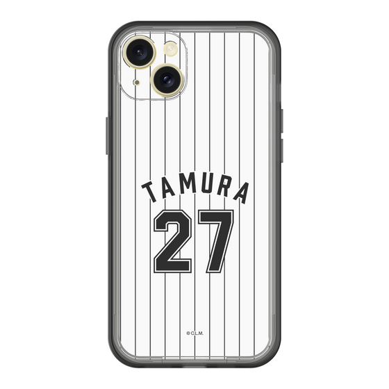 スリムプロテクションプレミアムケース［ 千葉ロッテマリーンズ - #27 TAMURA ］