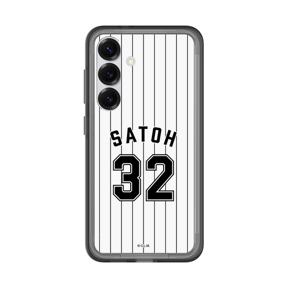 スリムプロテクションプレミアムケース［ 千葉ロッテマリーンズ - #32 SATOH ］