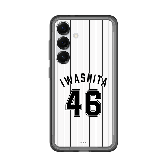 スリムプロテクションプレミアムケース［ 千葉ロッテマリーンズ - #46 IWASHITA ］