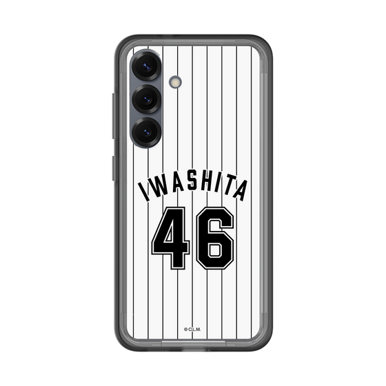 スリムプロテクションプレミアムケース［ 千葉ロッテマリーンズ - #46 IWASHITA ］
