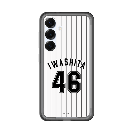スリムプロテクションプレミアムケース［ 千葉ロッテマリーンズ - #46 IWASHITA ］