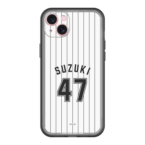 スリムプロテクションプレミアムケース［ 千葉ロッテマリーンズ - #47 SUZUKI ］