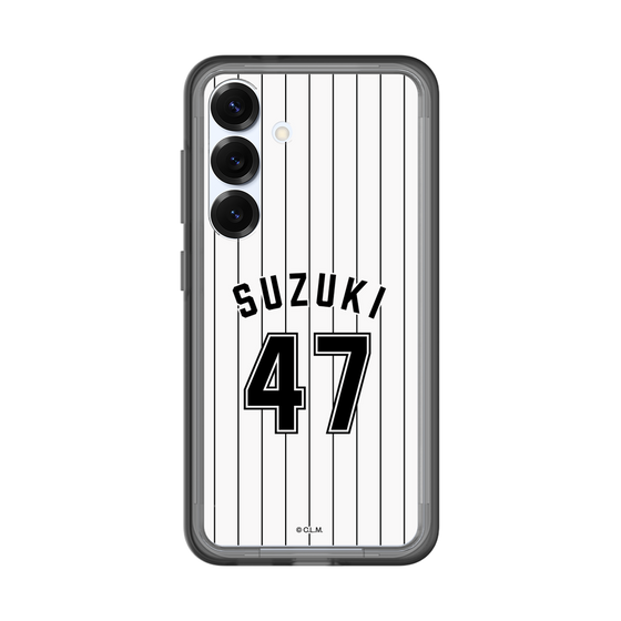 スリムプロテクションプレミアムケース［ 千葉ロッテマリーンズ - #47 SUZUKI ］