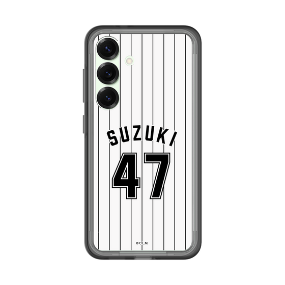 スリムプロテクションプレミアムケース［ 千葉ロッテマリーンズ - #47 SUZUKI ］