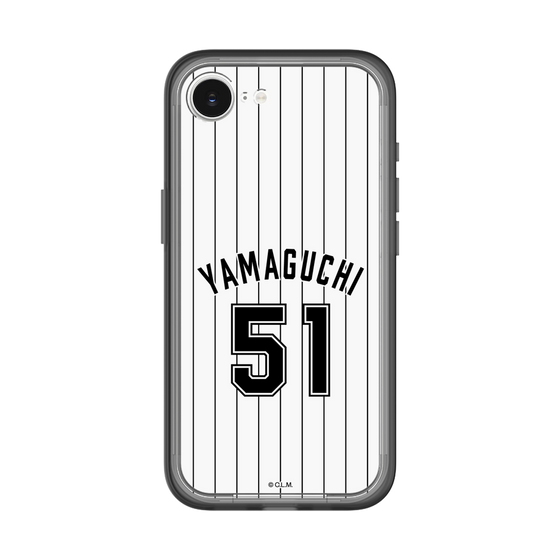 スリムプロテクションプレミアムケース［ 千葉ロッテマリーンズ - #51 YAMAGUCHI ］