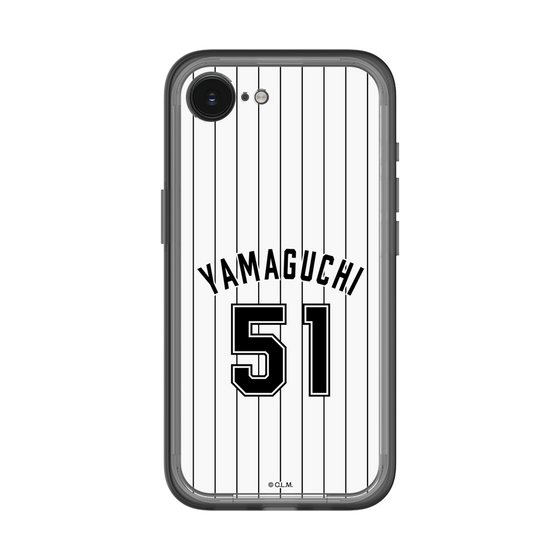 スリムプロテクションプレミアムケース［ 千葉ロッテマリーンズ - #51 YAMAGUCHI ］