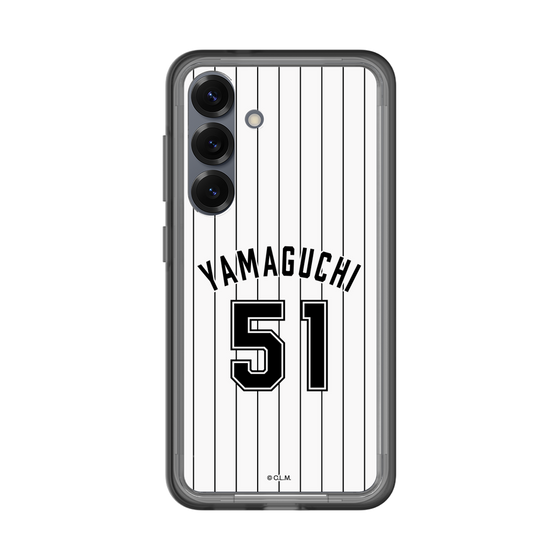 スリムプロテクションプレミアムケース［ 千葉ロッテマリーンズ - #51 YAMAGUCHI ］
