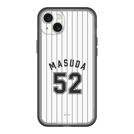 スリムプロテクションプレミアムケース［ 千葉ロッテマリーンズ - #52 MASUDA ］