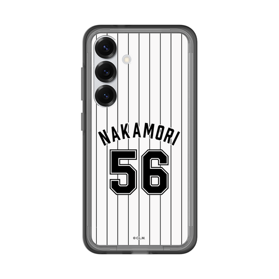 スリムプロテクションプレミアムケース［ 千葉ロッテマリーンズ - #56 NAKAMORI ］