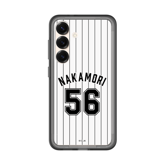 スリムプロテクションプレミアムケース［ 千葉ロッテマリーンズ - #56 NAKAMORI ］
