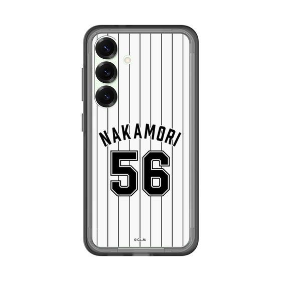 スリムプロテクションプレミアムケース［ 千葉ロッテマリーンズ - #56 NAKAMORI ］