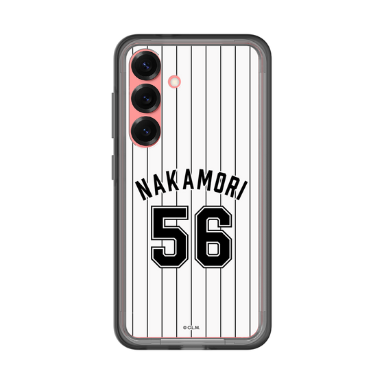 スリムプロテクションプレミアムケース［ 千葉ロッテマリーンズ - #56 NAKAMORI ］