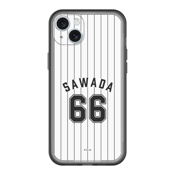 スリムプロテクションプレミアムケース［ 千葉ロッテマリーンズ - #66 SAWADA ］