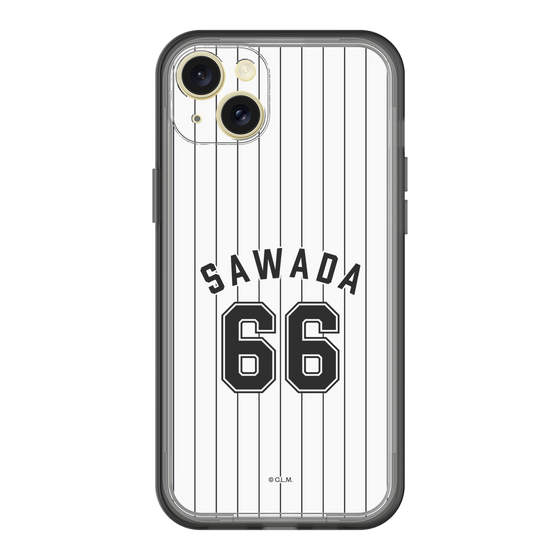 スリムプロテクションプレミアムケース［ 千葉ロッテマリーンズ - #66 SAWADA ］