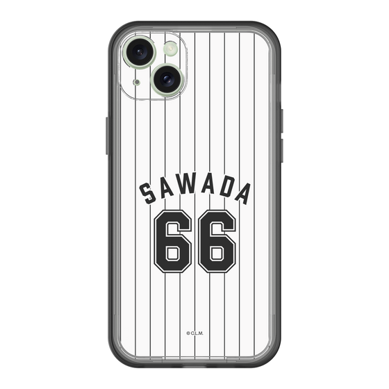 スリムプロテクションプレミアムケース［ 千葉ロッテマリーンズ - #66 SAWADA ］
