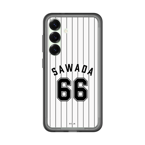 スリムプロテクションプレミアムケース［ 千葉ロッテマリーンズ - #66 SAWADA ］