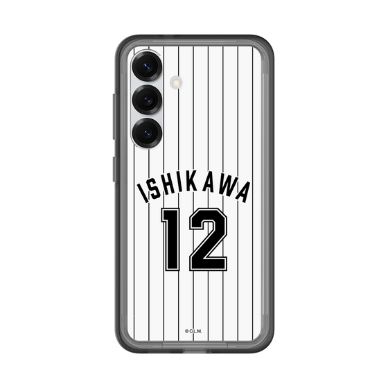 スリムプロテクションプレミアムケース［ 千葉ロッテマリーンズ - #12 ISHIKAWA ］