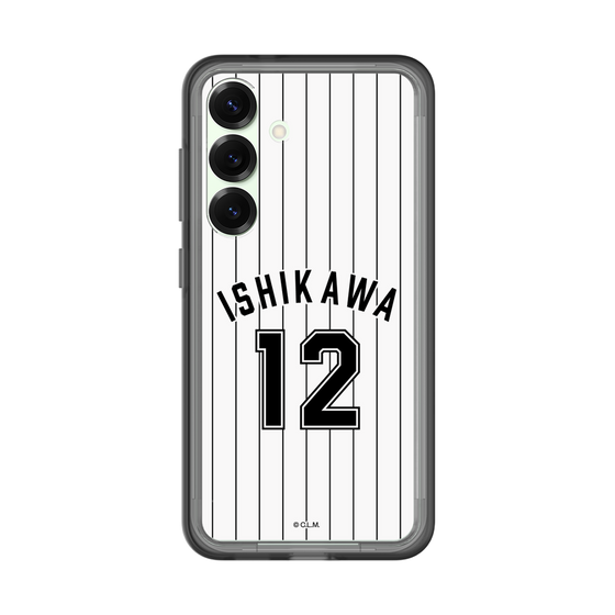 スリムプロテクションプレミアムケース［ 千葉ロッテマリーンズ - #12 ISHIKAWA ］