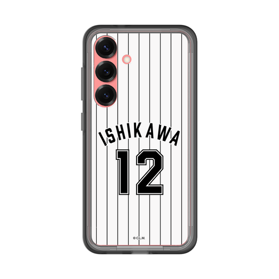 スリムプロテクションプレミアムケース［ 千葉ロッテマリーンズ - #12 ISHIKAWA ］